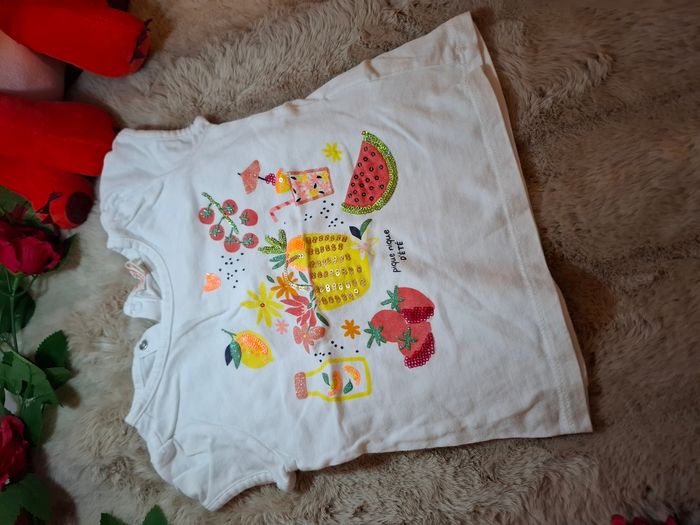 Lot de 3 t-shirts - 18 mois - Orchestra - photo numéro 8