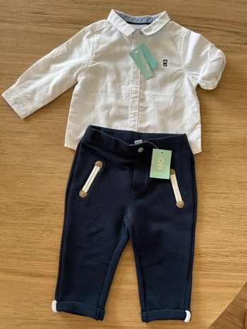 Neuf ! Ensemble bébé garçon 9 mois Obaïbi