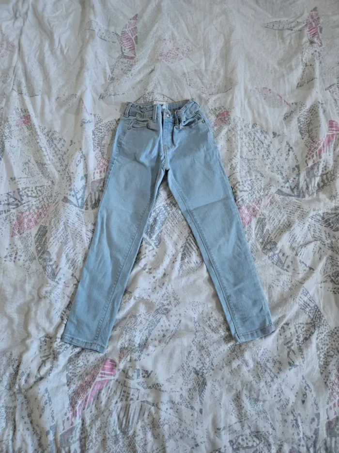 Jeans skinny fille taille 7ans kiabi