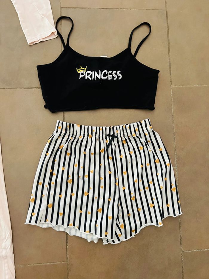 Lot 2 pyjamas fille taille 12 ans - photo numéro 3