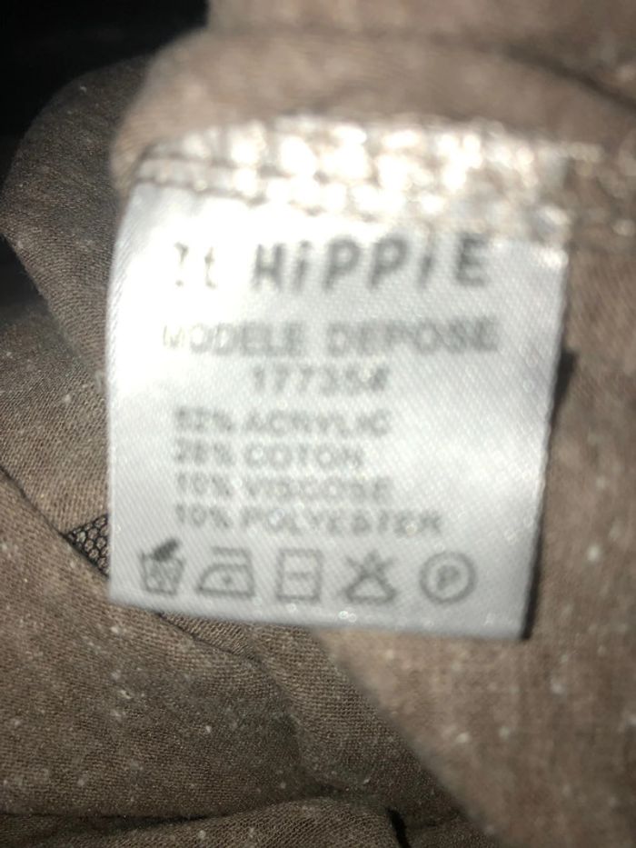 Pull léger beige col v It Hippie - photo numéro 6