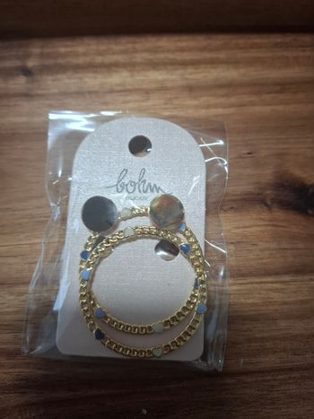 Boucle d'oreilles bohm