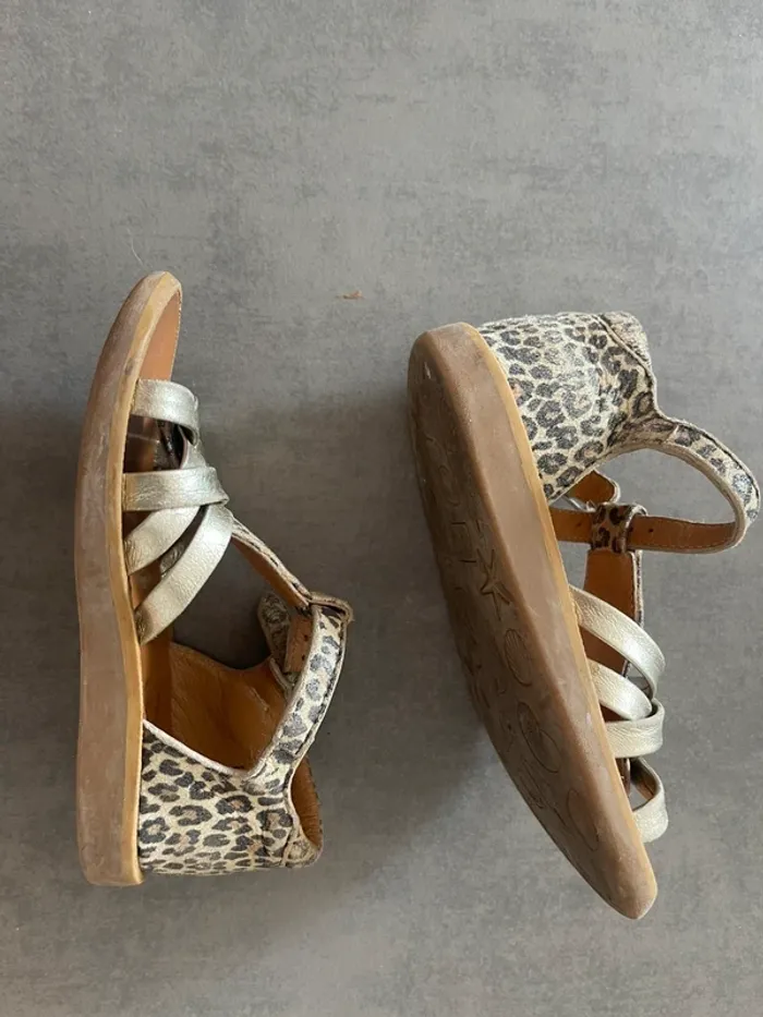 Sandales pom d’api léopard - photo numéro 3
