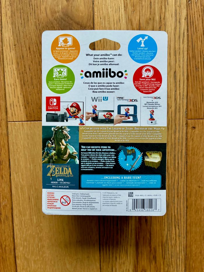 Amiibo ZELDA Link Rider Breath of the Wild NEUF - photo numéro 2