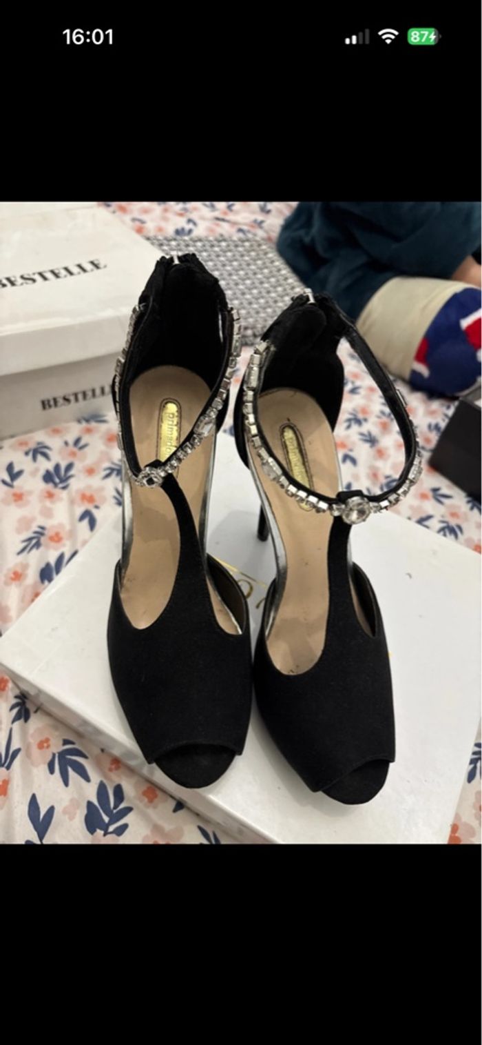 Talons à plate-forme noir - photo numéro 2