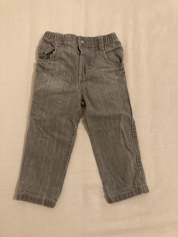 Jeans gris 18 mois orchestra