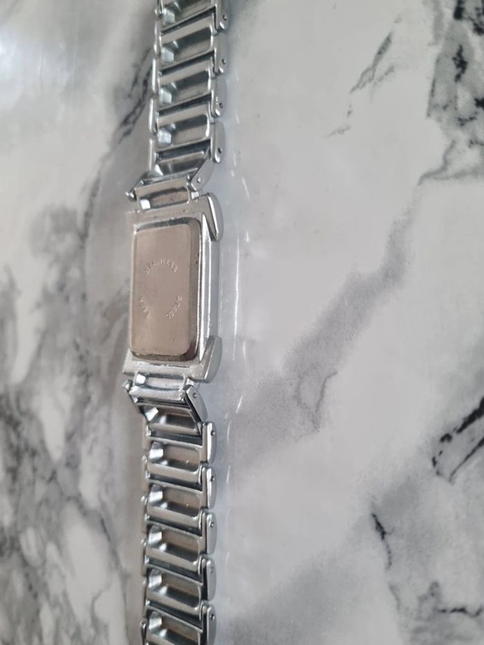 Montre argenté strass Année '90 - photo numéro 14