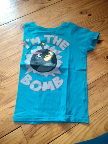 T-shirt angry birds 10 ans