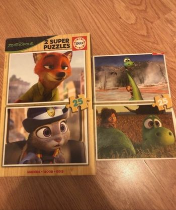 Lots de 4 puzzles