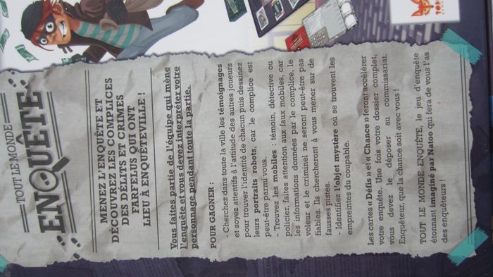 Jeu de société : Tout le monde enquête - photo numéro 4