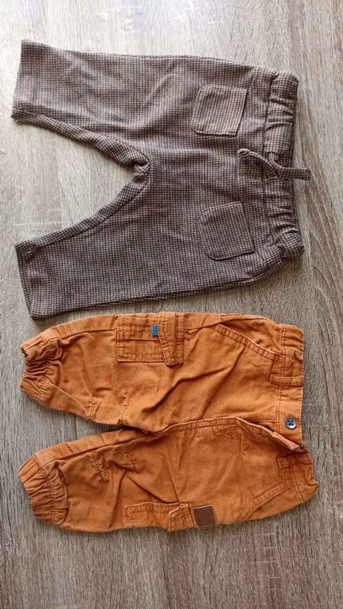 Pantalons garçon 6 mois