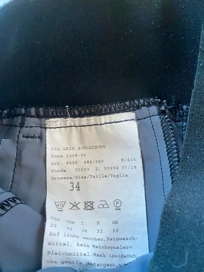 Legging Pikeur – Gris Full Grip – Taille 34 – Bon État - photo numéro 5