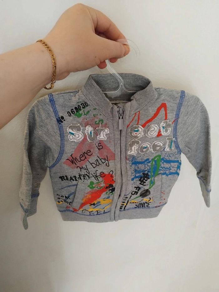 Veste gilet garçon 6mois