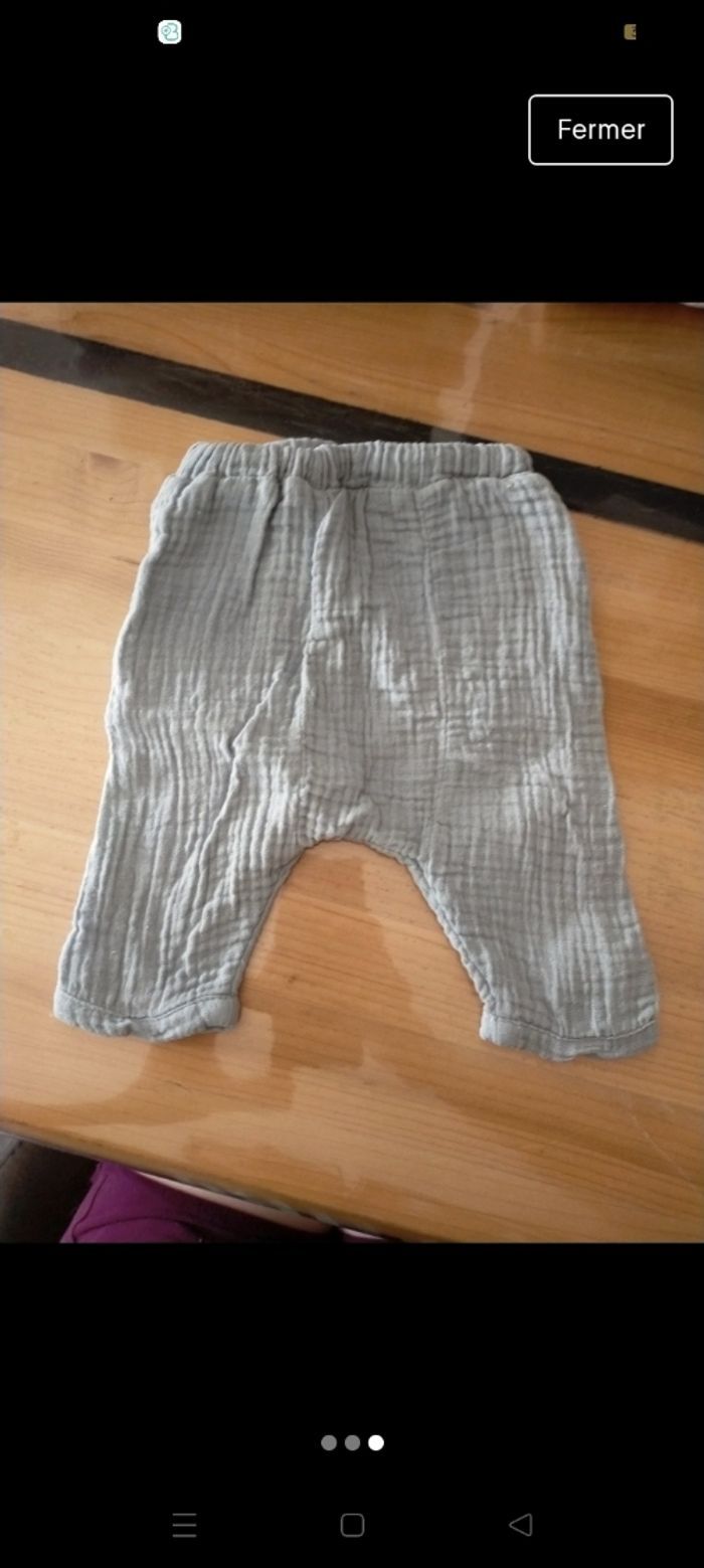 Pantalon coupe sarouel bébé - photo numéro 3