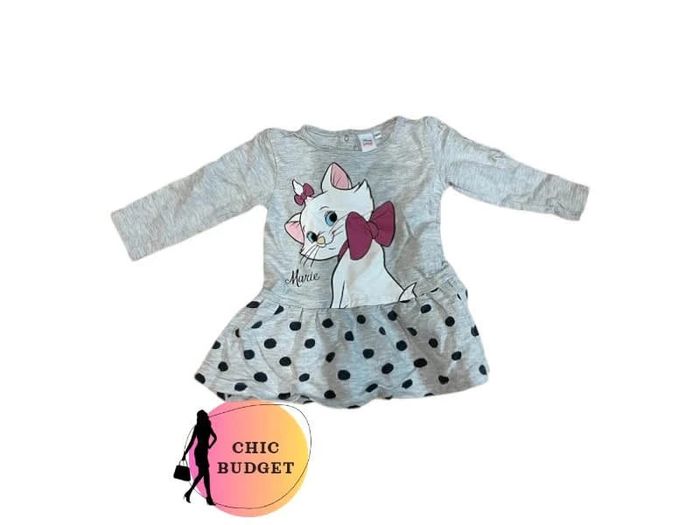 Robe Hiver Disney Grise 18 mois - Très Bon État