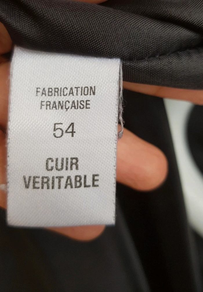 Blouson Véritable cuir, made in France 🇨🇵 - photo numéro 5