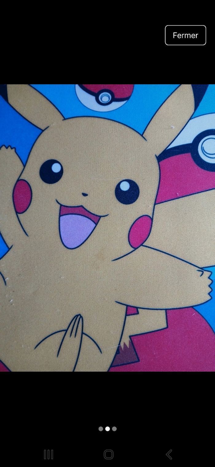 Tapis pikachu - photo numéro 2