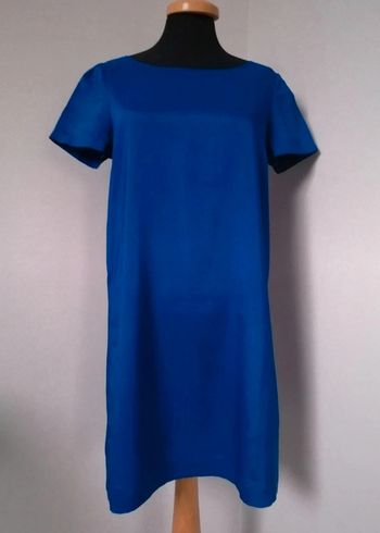 Robe bleue manches courtes Funny Lady Cache Cache taille M