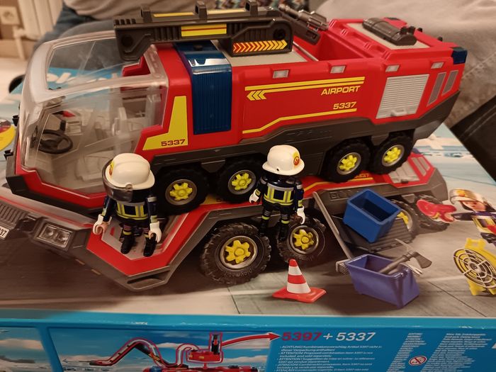 Playmobil camion de pompier
