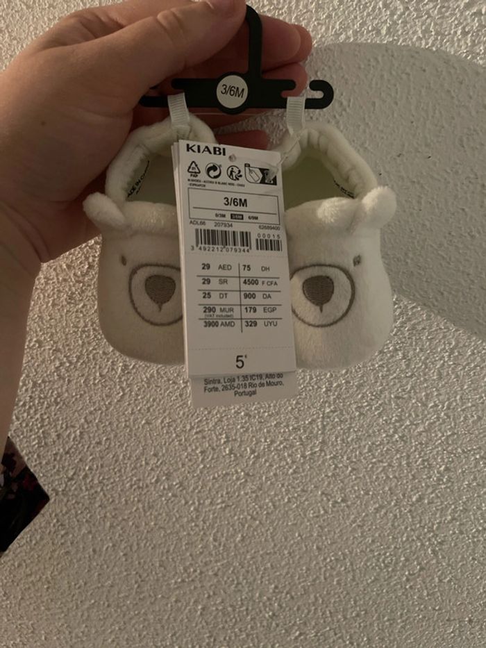 Chaussons bébé taille 3/6 mois