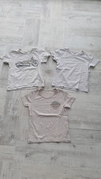 Lot de 3 maillots de corps Taille 6 ans