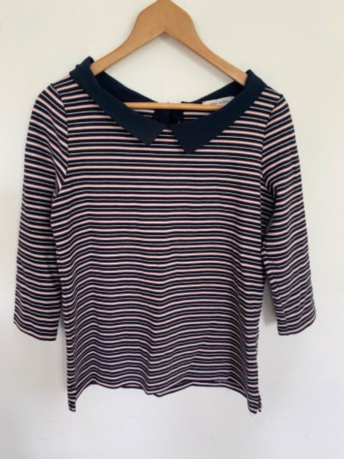 Pull fin - avec col et noeud 🎀 taille S