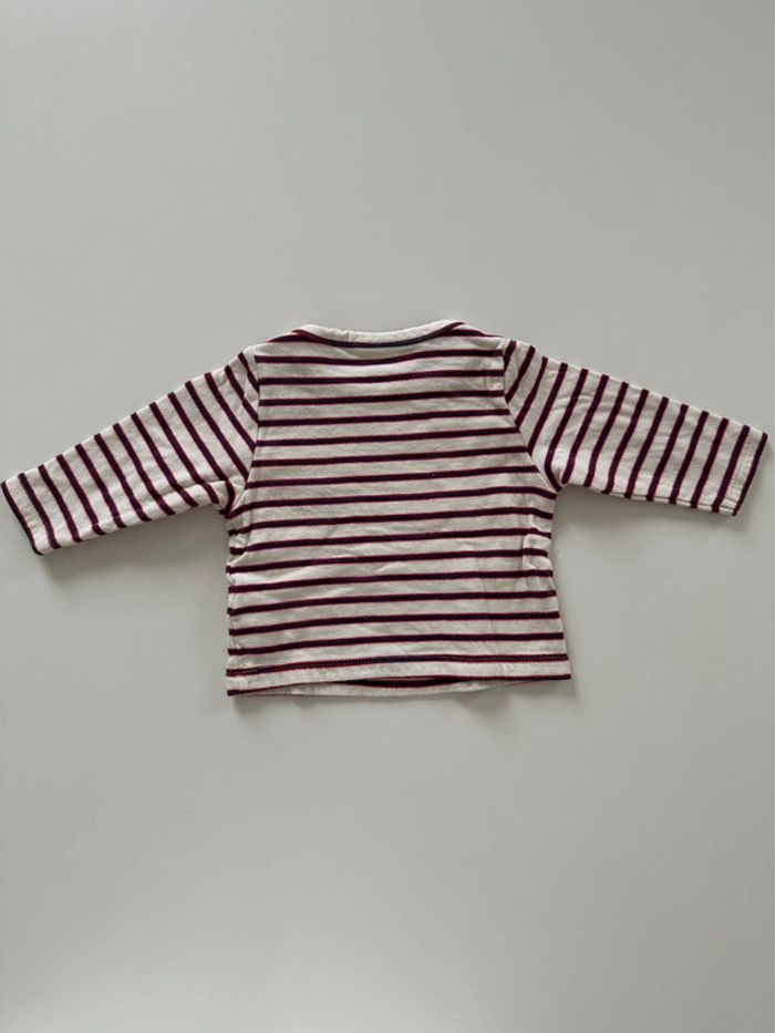 Tee-shirt manches longues - 3 mois - Tape à l’œil - photo numéro 4