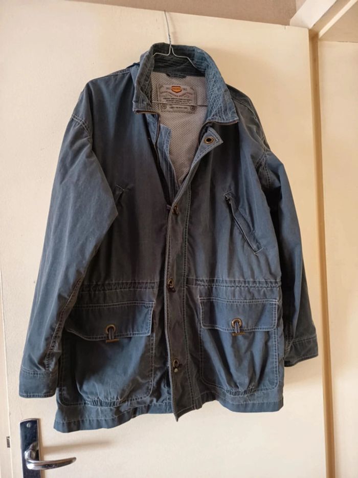 Veste homme,  marque Knockers. Style jeans délavé.
