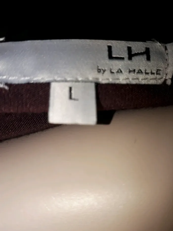 🌺 Haut dentelle bordeaux 42 - photo numéro 3