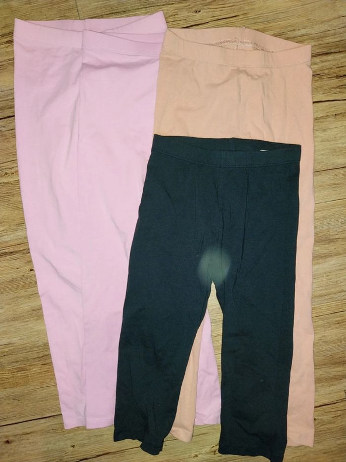 Lot 4 leggings 8 ans