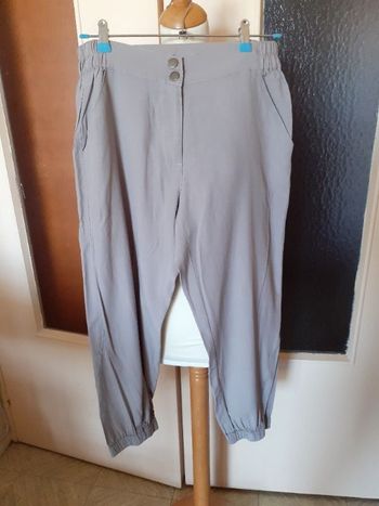 Pantalon marron clair taille 38