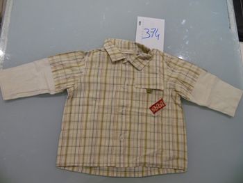 chemise manche court 12 mois tape a l'oeil