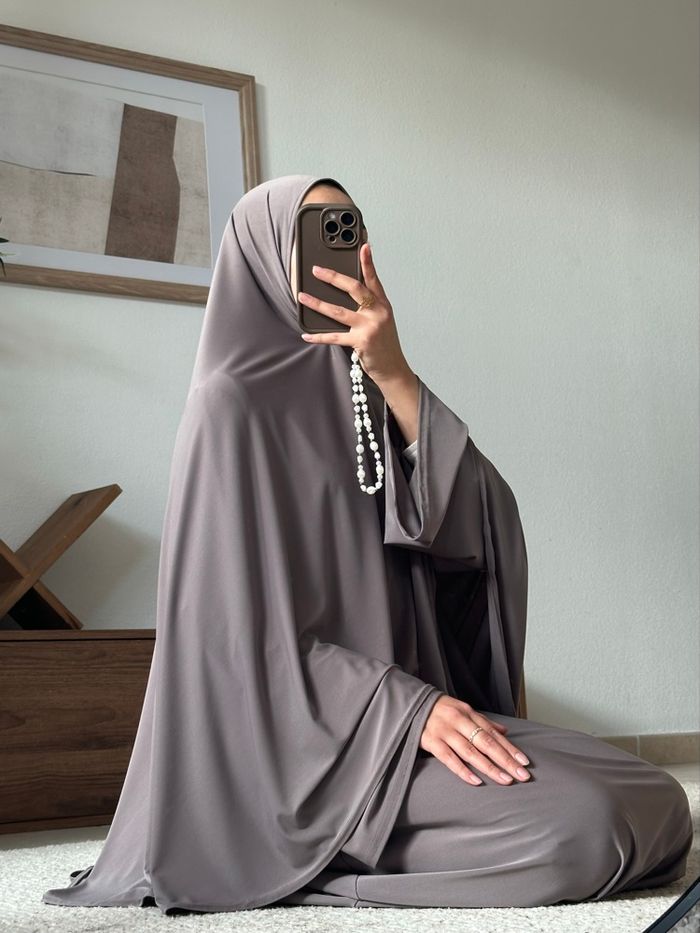 Ensemble de prière khimar et abaya - photo numéro 3