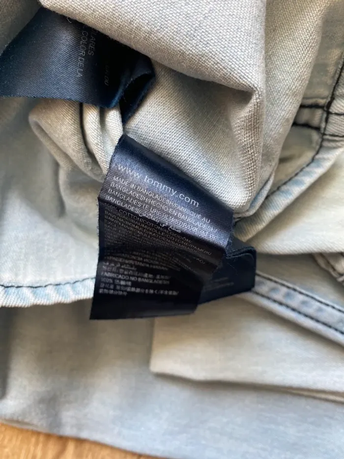 Chemise en jean Tommy H - photo numéro 4
