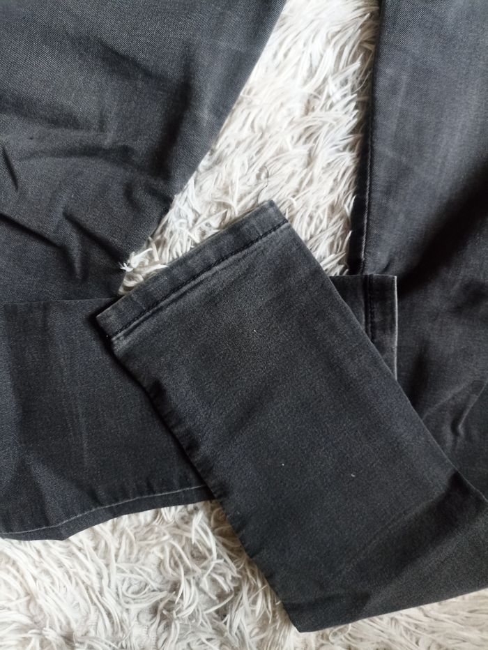 Jeans noir délavé femme taille S/36 #b.a_BASIC - photo numéro 2