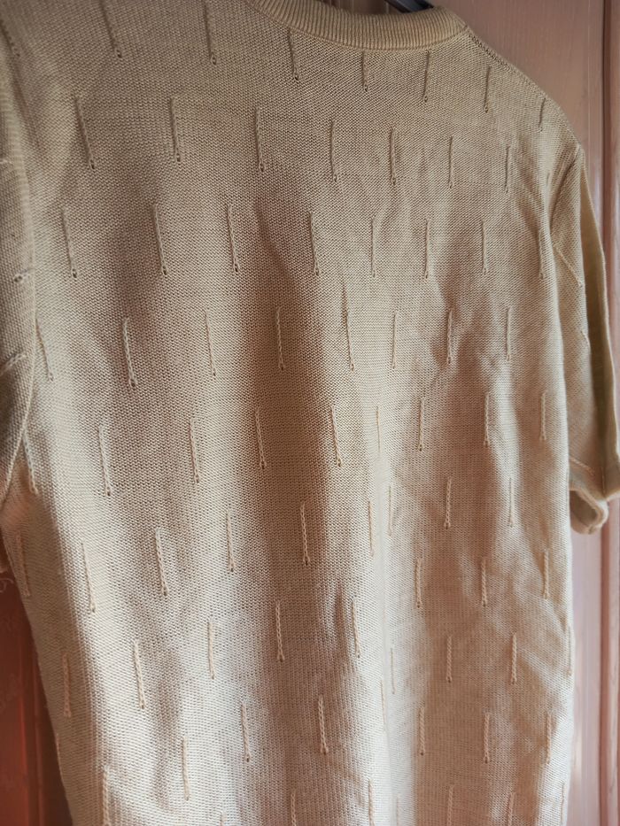 Tee-shirt beige en acrylique - photo numéro 7