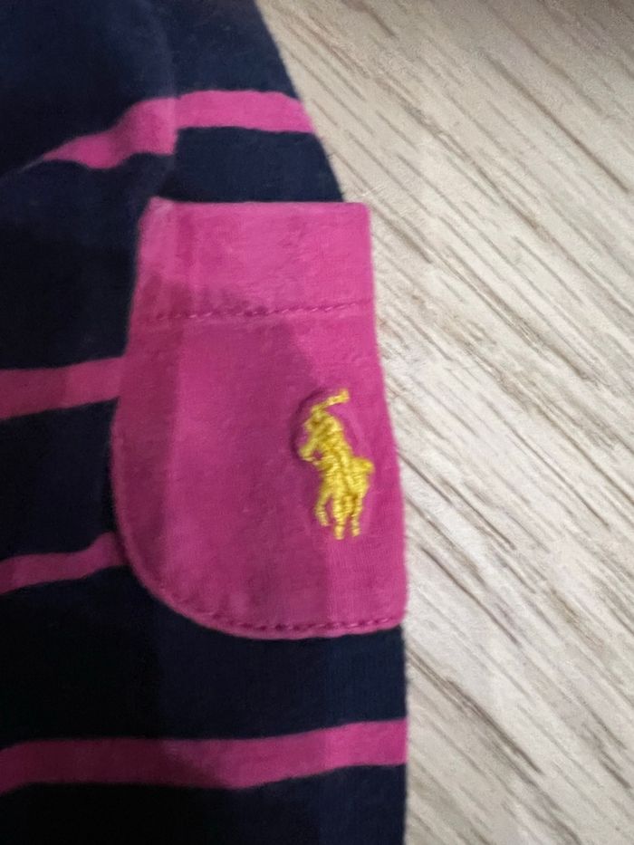 T shirt fille Ralph Lauren 12 mois - photo numéro 1