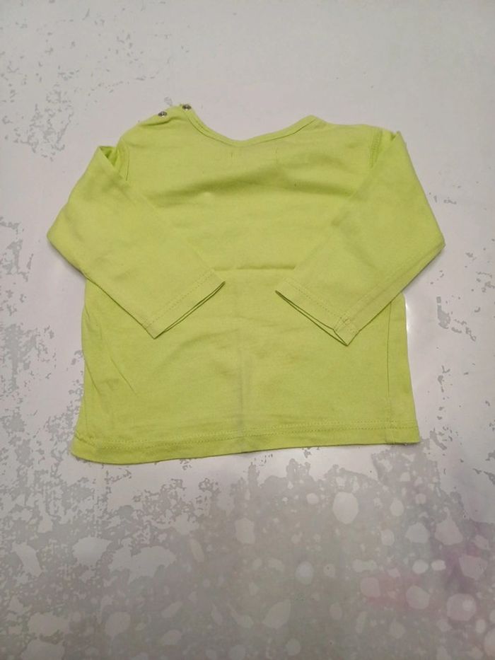 Lot 5 t-shirts Garçon manches longues 12 mois Gemo très bon état - photo numéro 4