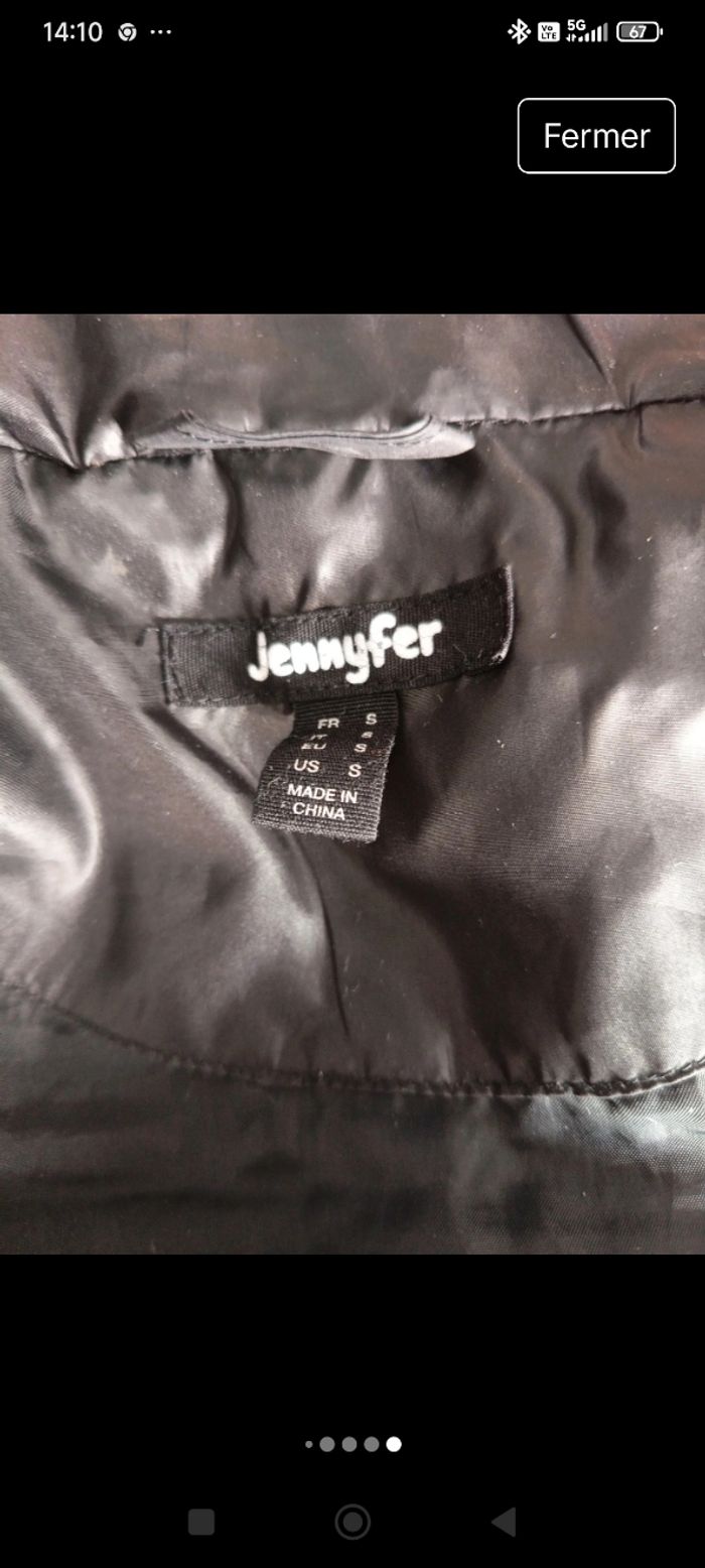 Doudoune noire Jennifer taille S - photo numéro 7