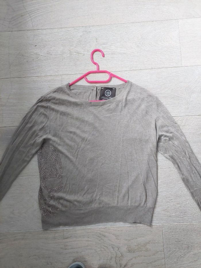 Pull en soie et cashmere Princesse Pirate T2