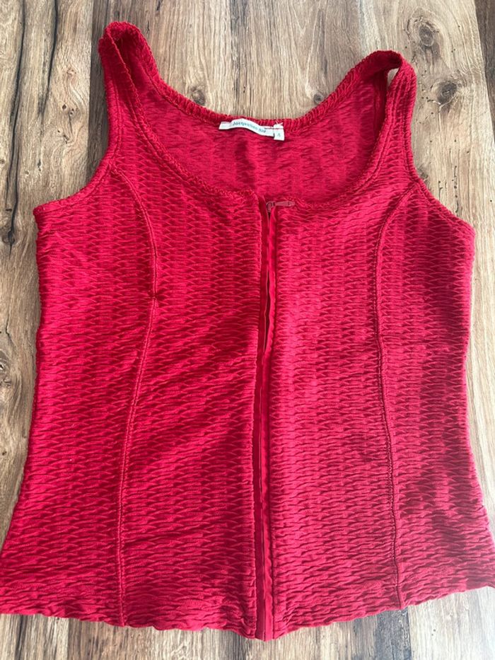 Débardeur rouge