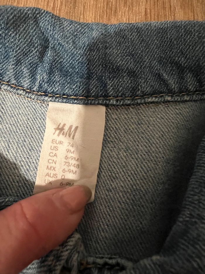 Veste en jean bébé - photo numéro 2