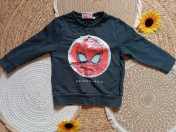 Sweat garçon spiderman taille 3 ans