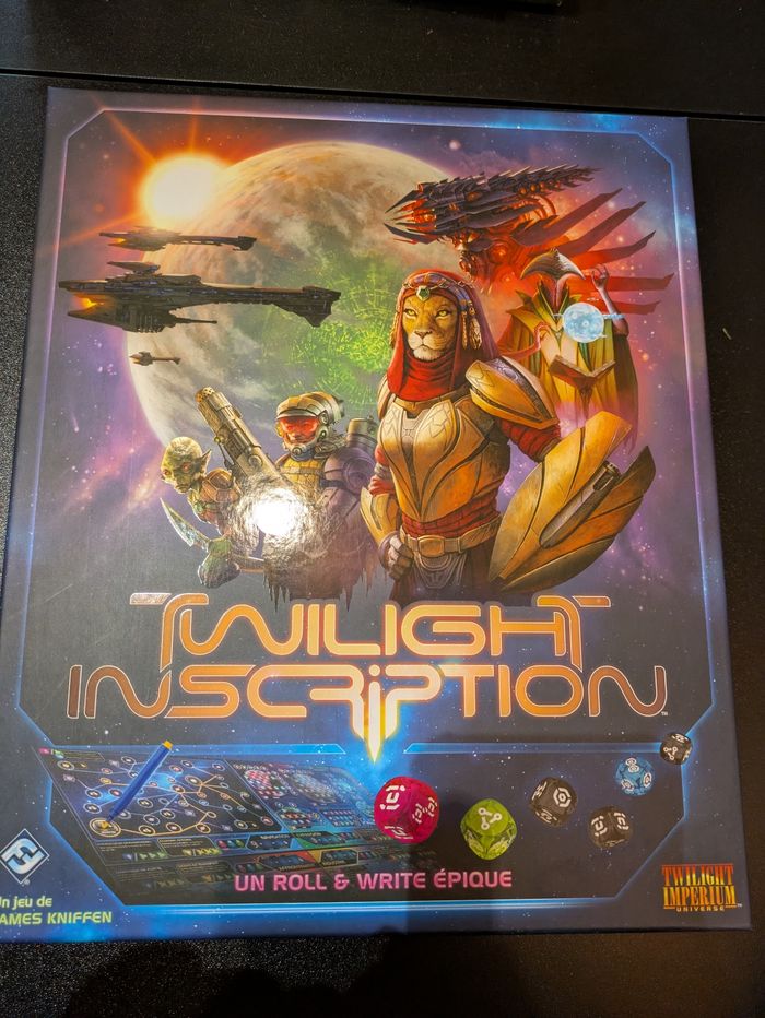 Twilight inscription