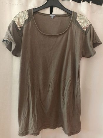 Tee Shirt manches courtes femme taille S/36 Charlotte Russe 