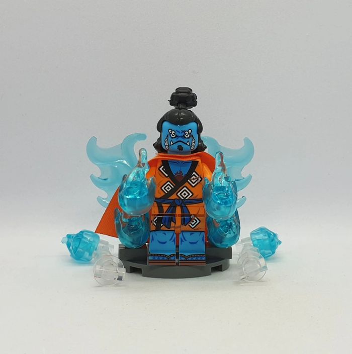 🌊 Figurine One Piece Wano - Jinbe - (Style Lego) 🌊