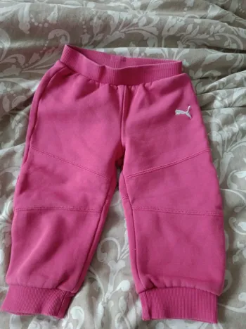Pantalon jogging rose Puma 80cm