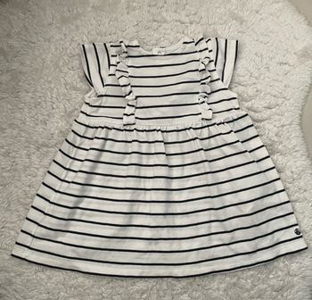 Robe style marinière Petit Bateau