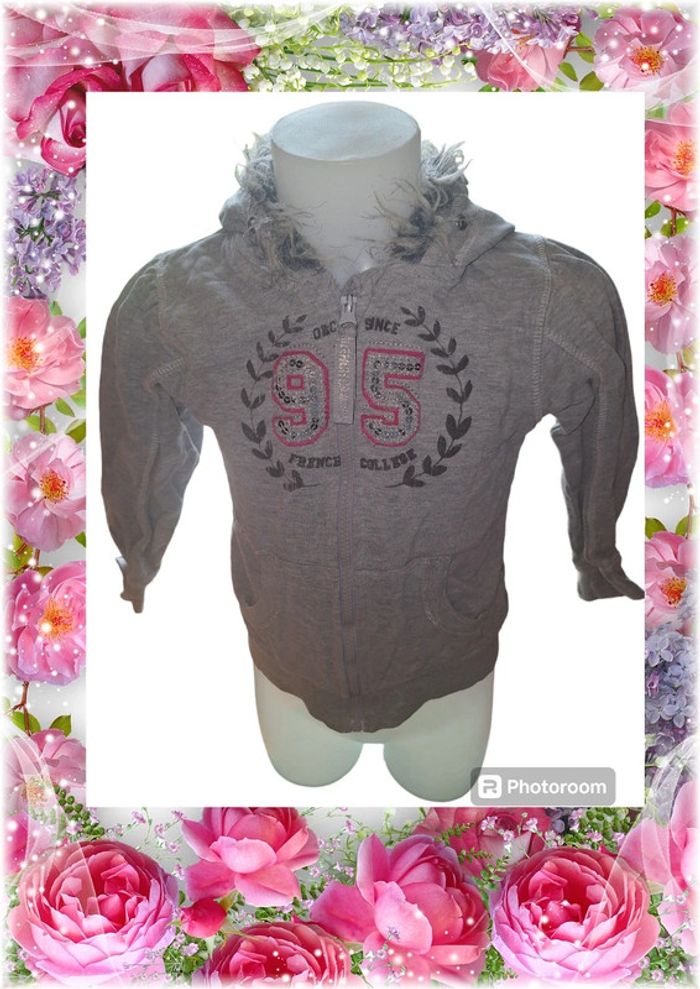 💫🌸 Sweat à capuche pour fille 🌸💫