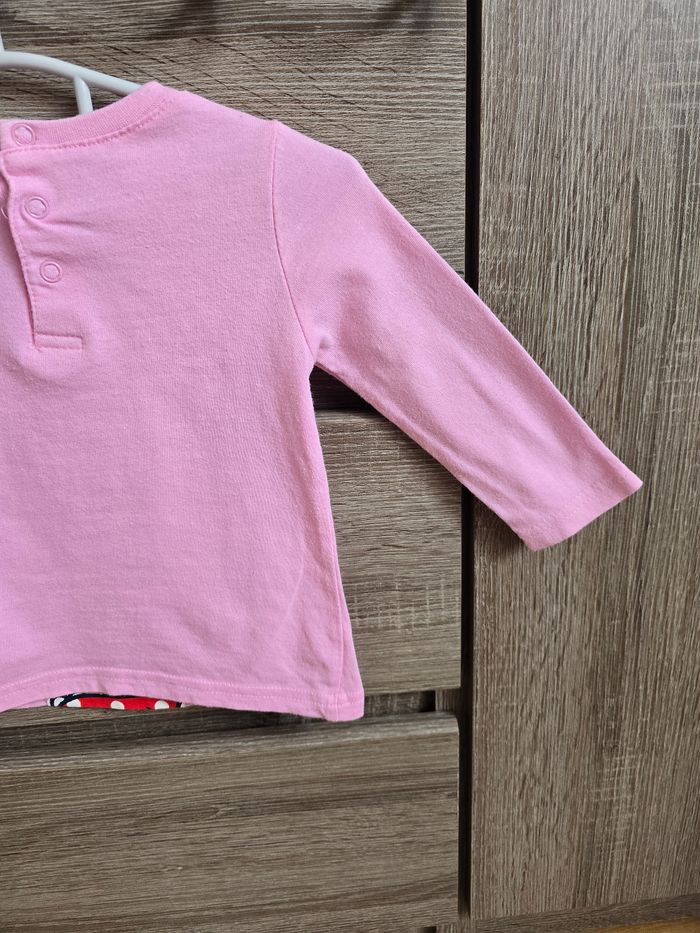 Vêtement Bébé Fille - T-shirt ML Minnie rose - Disney - 6 mois - photo numéro 8